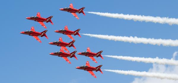 Red arrows